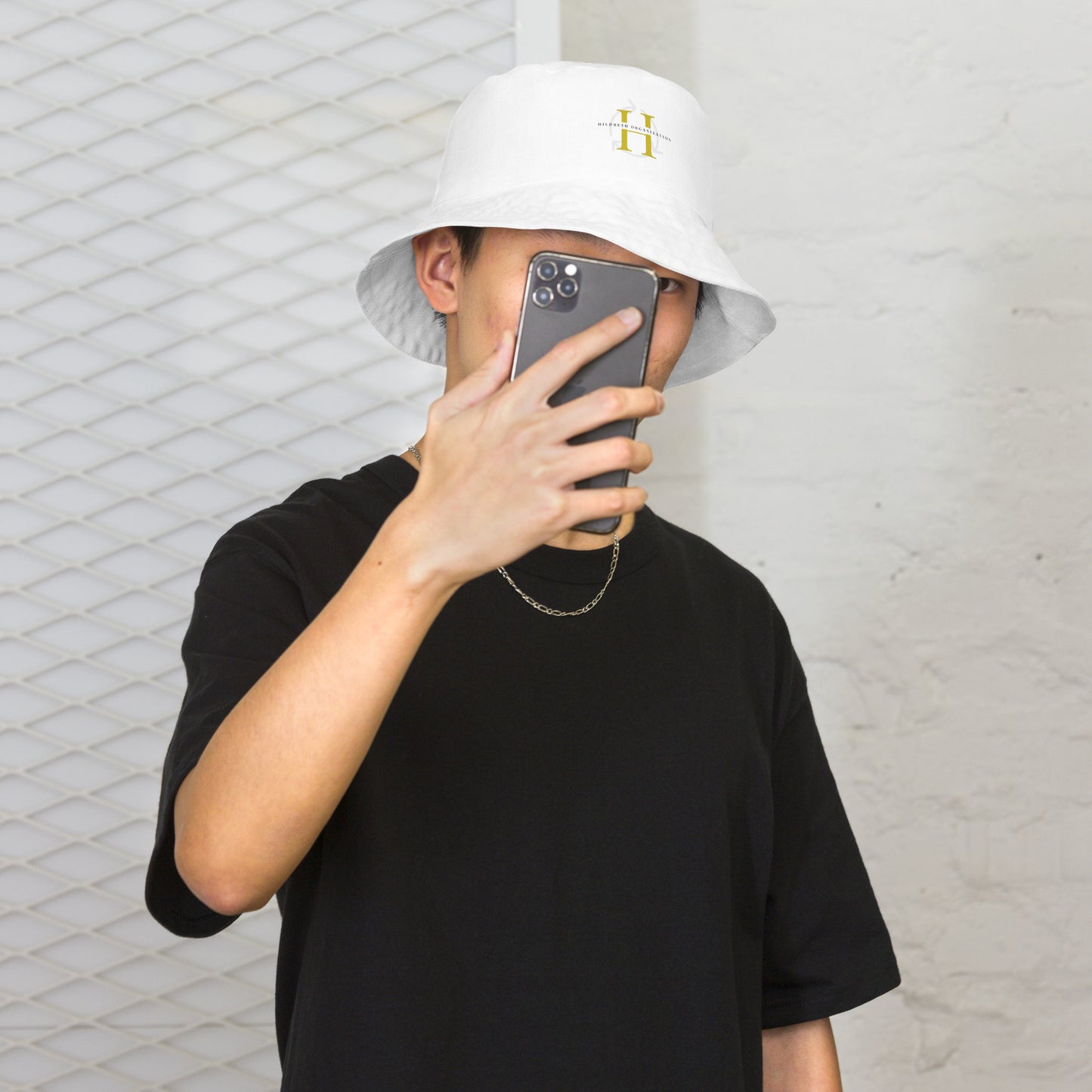 Hildreth Org Reversible bucket hat